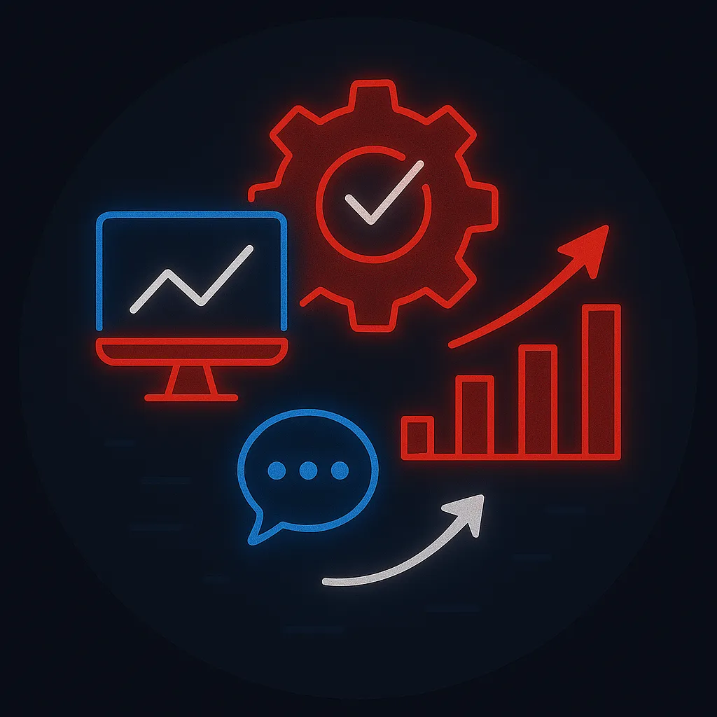 Neon style data visualization for analytics insights